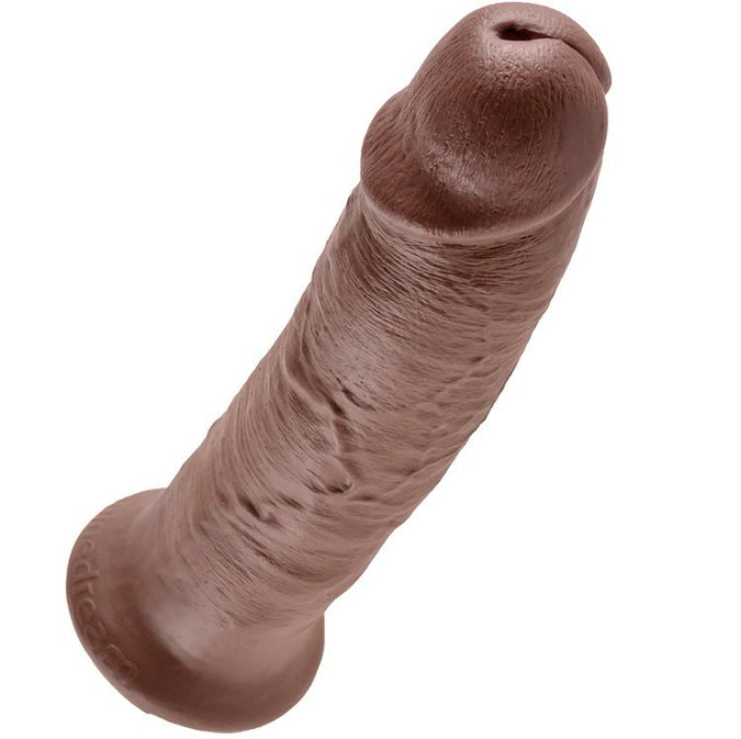 KING COCK - 10 DILDO BRUIN 25.4 CM