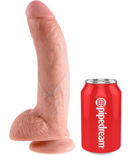 King Cock – 9 Dildo with Balls Flesh 22.9 cm