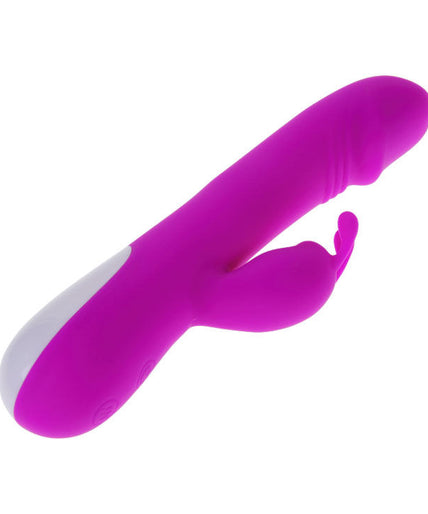 PRETTY LOVE - FLIRTATION ROBERT VIBRATOR WITH CLITORIS STIMULATOR