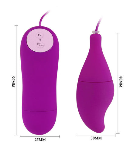 BAILE - PLEASURE SHELL12 PURPLE SAVE NEW