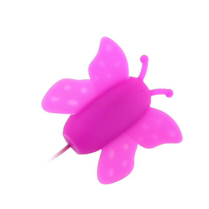 BAILE - LOVE EGGS BUTTERFLY CLITORISSTIMULATOR 12 SNELHEDEN LILA AFSTANDSBEDIENING