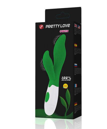 PRETTY LOVE - FLIRTATION OWEN GREEN VIBRATOR