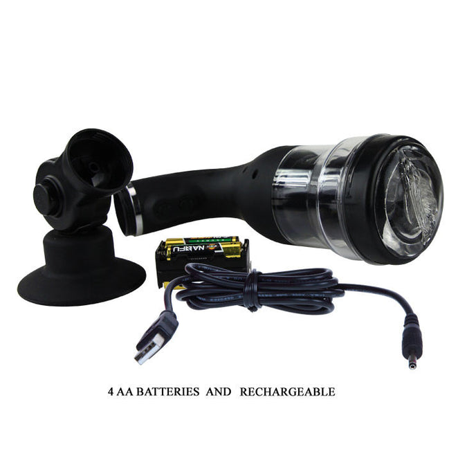 BAILE - ROTATION LOVER AUTOMATISCHE MASTURBATOR MET ONDERSTEUNING