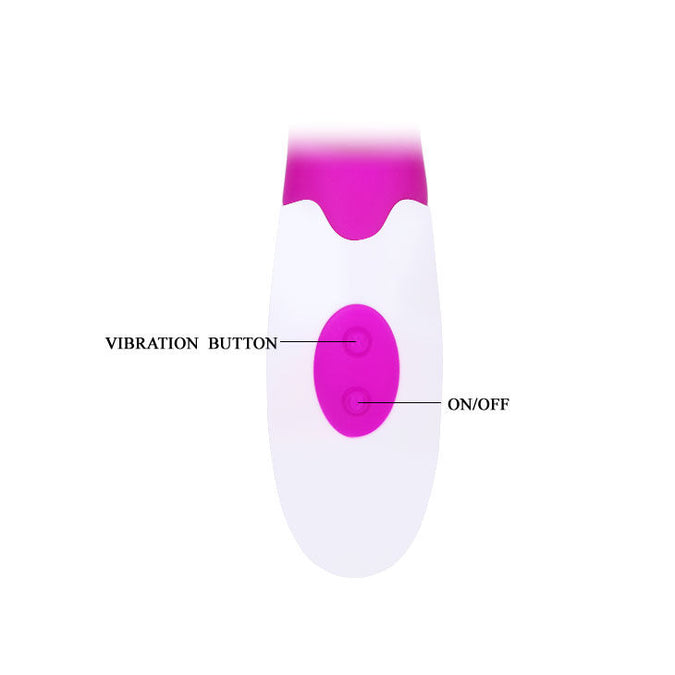 Pretty Love – Flirtation Alvis Vibrator mit Klitoris-Stimulator 