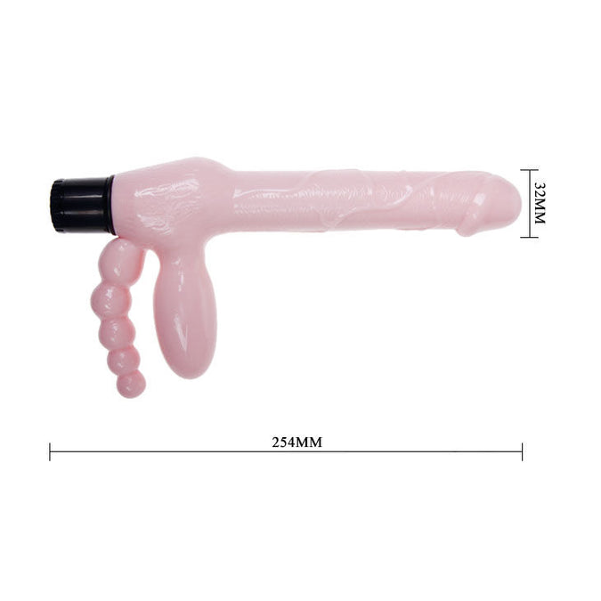 BAILE - TPR TOUWHOOS TUIGJE MET TRILLING EN ANALE STIMULATIE 25,4 CM