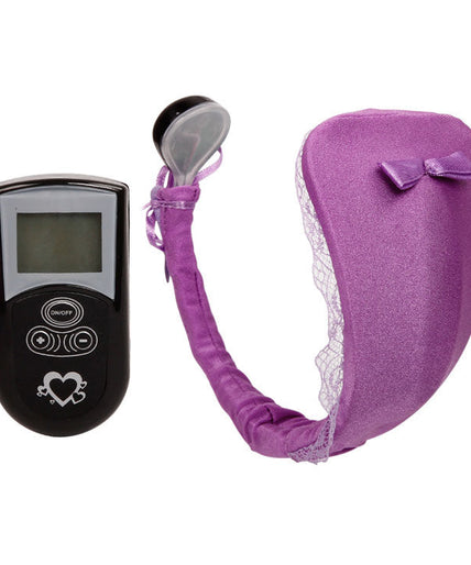 BAILE - STRING MET VIBRATOR MET LILAK AFSTANDSBEDIENING