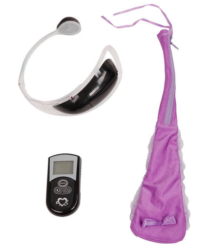 BAILE - STRING MET VIBRATOR MET LILAK AFSTANDSBEDIENING