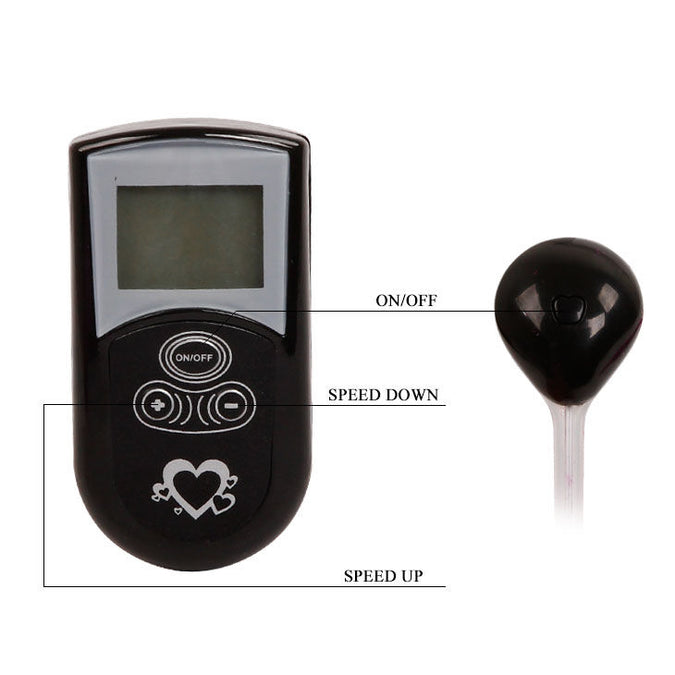 BAILE - STRING MET VIBRATOR MET LILAK AFSTANDSBEDIENING