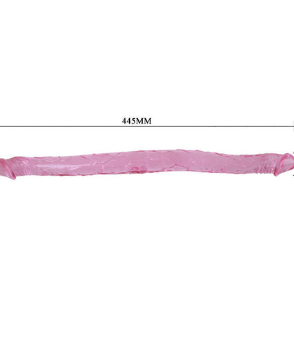 BAILE - PINK DOUBLE DONG 44.5 CM