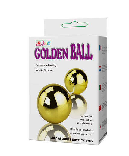 BAILE - GOLDEN CHINESE BALLS VIBRATOR