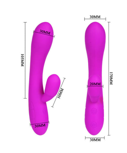 PRETTY LOVE - SMART VICTOR VIBRATOR WITH CLITORIS STIMULATOR