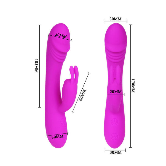 PRETTY LOVE - SLIMME VIBRATOR MET KONIJN 30 JAGER MODI