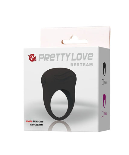 PRETTY LOVE - BERTRAM BLACK VIBRATOR RING