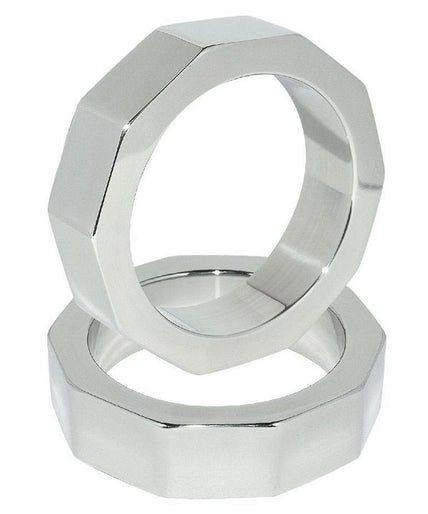 METAL HARD - PENIS AND TESTICLE NUT RING 50 MM