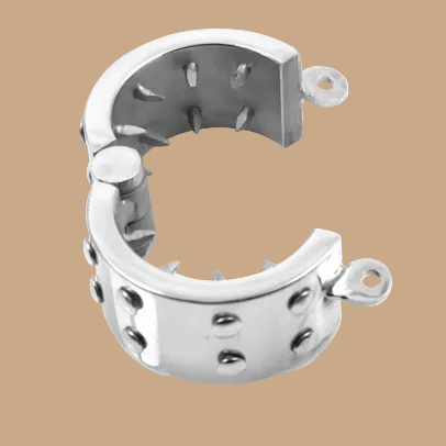 Metal Hard Metal Chastity Cage – Stainless Steel