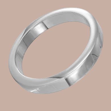 Metal Hard – Cockring Metaal Dik 35mm