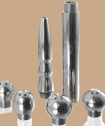 Metalen Hard Vaginaal & Anaal Reinigingsset – 5 Stuks