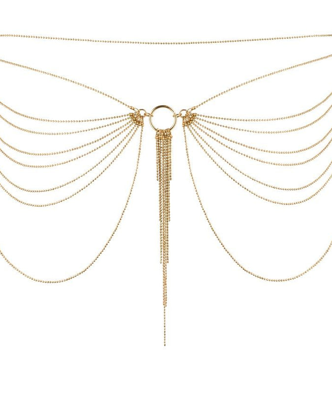 BIJOUX - MAGNIFIQUE METAL CHAIN JEWEL FOR GOLDEN WAIST