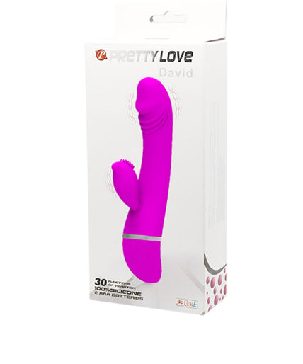 PRETTY LOVE - FLIRTATION VIBRATOR WITH RABBIT DAVID