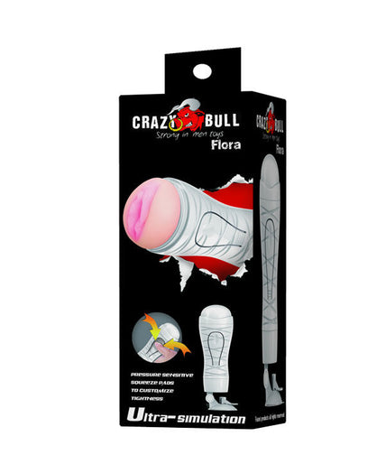 CRAZY BULL - FLORA VAGINA WITH MASTURBATOR BASE