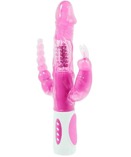 BAILE - PRETTY BUNNY TRIPLE VIBRATOR ROTATOR