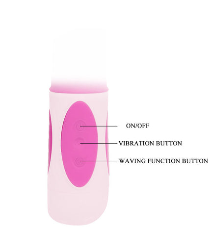BAILE - PRETTY BUNNY TRIPLE VIBRATOR ROTATOR