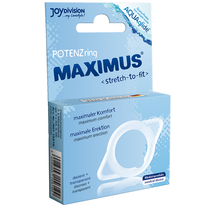 JOYDIVISION - MAXIMUS RING PAK XS + S + M MAAT