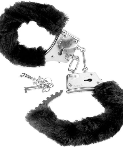 FETISH FANTASY SERIES - FURRY CUFFS BLACK