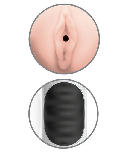 EXTREME TOYZ - PIPEDREAM MEGA GRIP VAGINA MASTURBATOR VIBRATOR