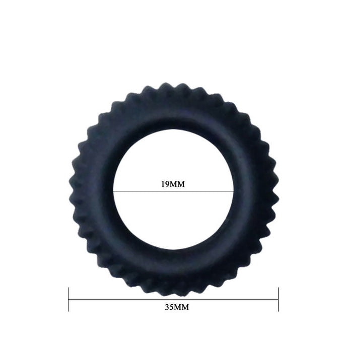 BAILE - TITAN COCKRING ZWART 1,9 CM