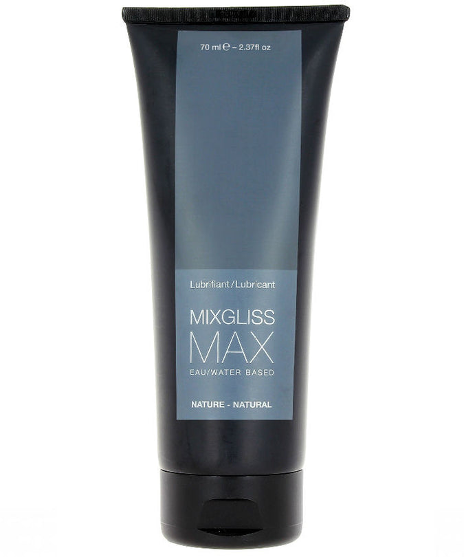 MIXGLISS - MAX NATURAL WATER-BASED ANAL LUBRICANT 70 ML