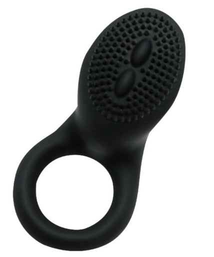 PRETTY LOVE - COBRA VIBRATOR RING BLACK