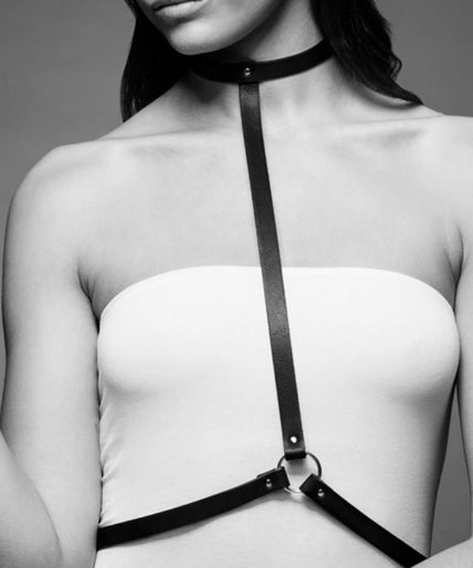 BIJOUX - INDISCRETS MAZE HARNESS BLACK