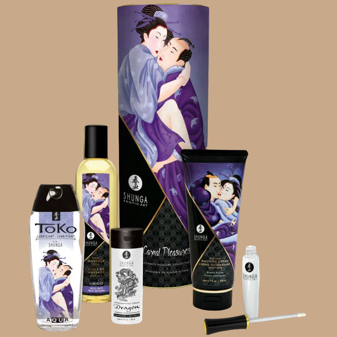 SHUNGA - CARNAL PLEASURES COLLECTIE KIT