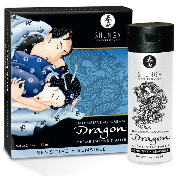 Shunga Dragon Sensitive Crème voor Stellen 60ml