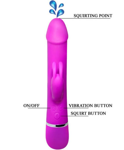 Pretty Love – Henry Vibrator with 12 Vibration Modes and Squirt Function