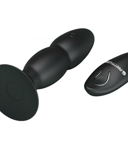 PRETTY LOVE - PLUG VIBRATOR AND ROTATION BY REMOTE CONTROL