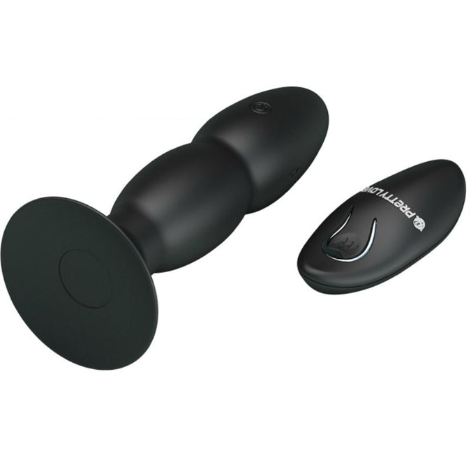 PRETTY LOVE - PLUGVIBRATOR EN ROTATIE VIA AFSTANDSBEDIENING