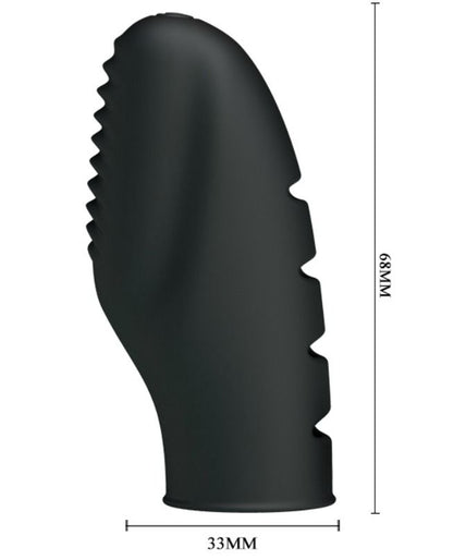 PRETTY LOVE - FLIRTATION STANFORD BLACK VIBRATION THIMBLE
