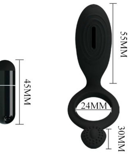 PRETTY LOVE - ETHEL VIBRATING RING WITH STIMULATOR