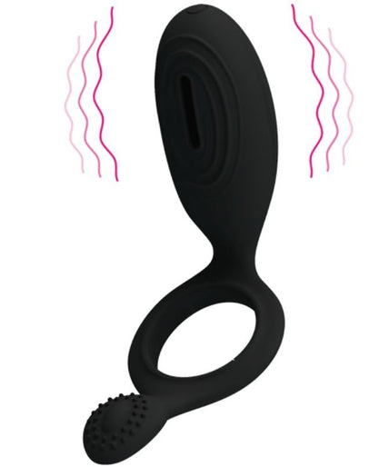 PRETTY LOVE - ETHEL VIBRATING RING WITH STIMULATOR