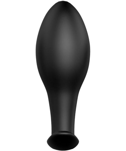 PRETTY LOVE - ANAL PLUG ANCHOR FORM SILICONE 12 VIBRATION MODES BLACK
