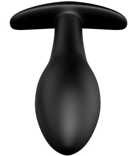 PRETTY LOVE - ANAL PLUG ANCHOR FORM SILICONE 12 VIBRATION MODES BLACK