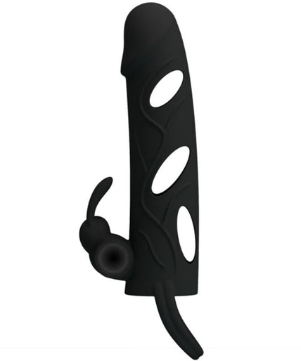 PRETTY LOVE - SILICONE COVER WITH VIBRATION 14 CM 1.0