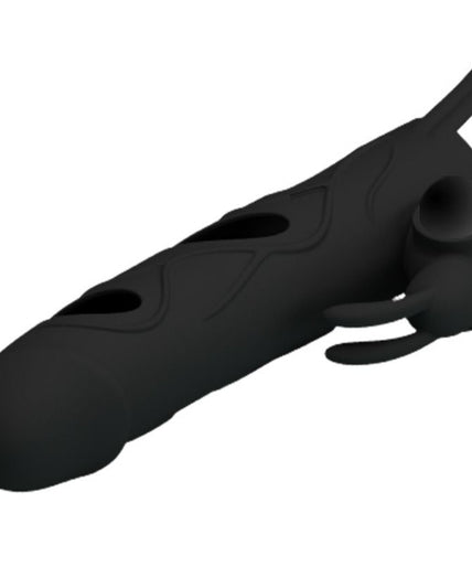 PRETTY LOVE - SILICONE COVER WITH VIBRATION 14 CM 1.0