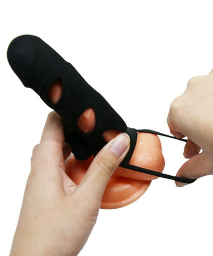 PRETTY LOVE - SILICONE COVER WITH VIBRATION 14 CM 1.0