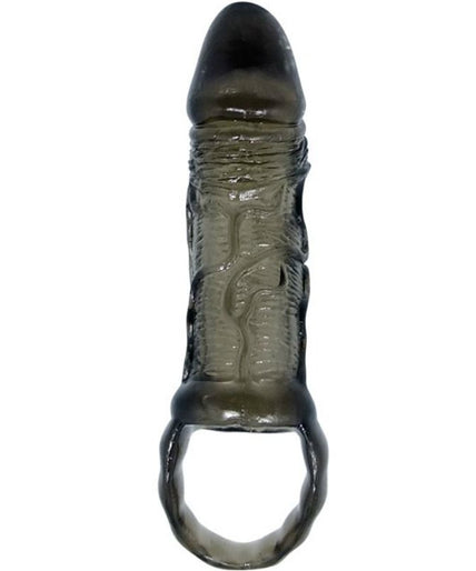 BAILE - PENIS EXTENSION SHEATH WITH STRAP FOR TESTICLES 11.5 CM
