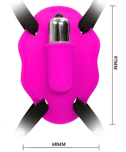 BAILE - LOVE RIDER HARNESS WITH VIBRATION