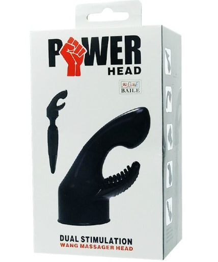 BAILE - POWER HEAD INTERCAMBIABLE HEAD FOR MASSAGERGY POINT STIMULATION AND CLITORIS