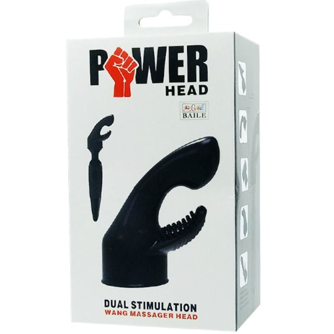 BAILE - VERWISSELBARE POWER HEAD VOOR STIMULATIE VAN MASSAGEPUNTEN EN CLITORIS